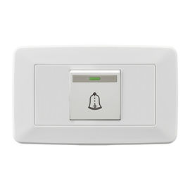 Doorbell 1 Gang 1 Way Switch Household Electrical Switches  Long Usage Life