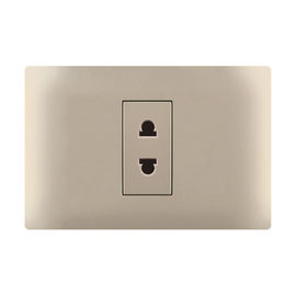 Flame Retardent PC American Power Socket , Household 15A 250V Two Hole Socket