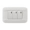 Durable And Safe 3 Gang 1 Way Switch Universal Modern Switches For Home