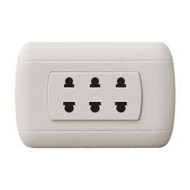 Modular House Electrical Power Outlet PP Material Over Current Protection