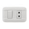 Rated Voltage110 - 250V Electrical Switches And Sockets , Light Switches And Plug Sockets