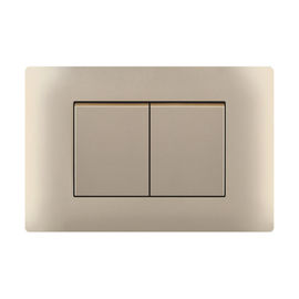 High Performance 2 Gang One Way Switch , Durable Safe Double Electrical Switch