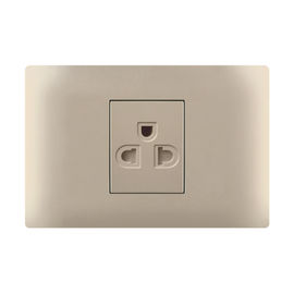 Fireproof 1 Gang Socket Silver Point Contact Max.Voltage 250V Durable And Safe